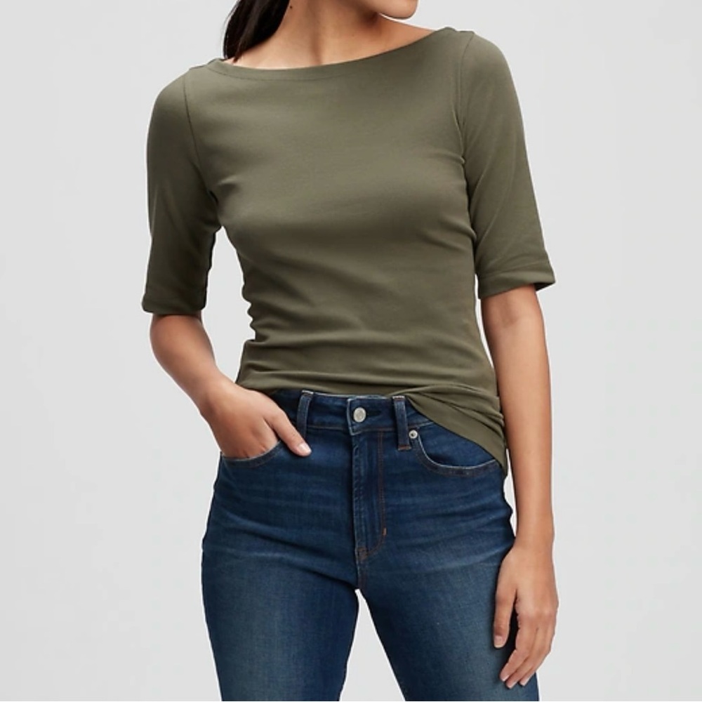 Ralph Lauren Green Fitted Blouse